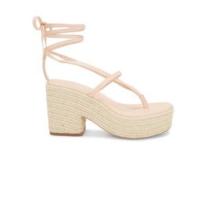 LPA Ceci Jute sandal, size 8
